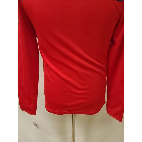 MLB St Louis Cardinals Baseball Mens Small Red 1/4 Zip Pullover Jacket NWT - Picture 7 of 12
